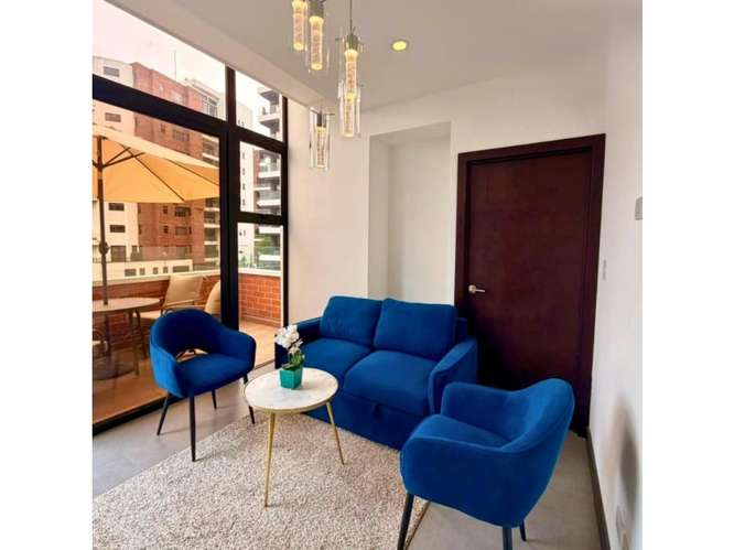 Apartamento Amueblado C/Jardin en Renta Zona 15