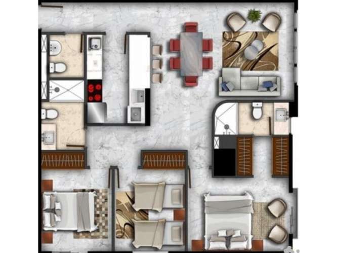 Apartamento Amueblado en Renta Zona 15 - Imagen 13