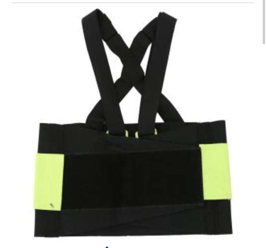 Vendo chaleco faja lumbar para levantar pesoPrecio Q150envio gratis nuevo talla L ajustable  - Imagen 2