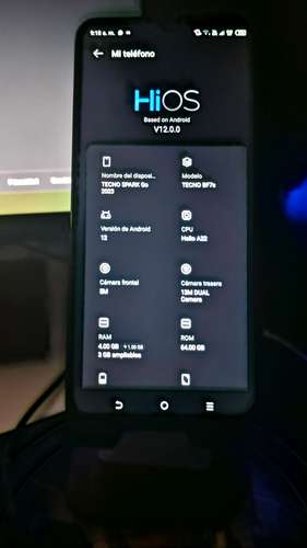 Celular Tecno Spark Go
