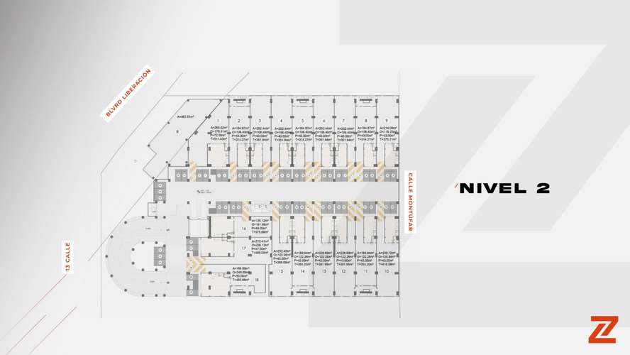 Venta de ofibodegas en zona 9 Zentral Liberación 