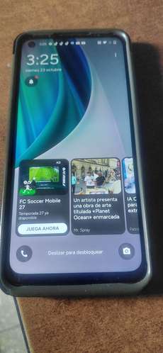 OJO el telefono funciona solo con wiffi ya que la casilla del chip esta dañada necesita ser reparada  - Imagen 2