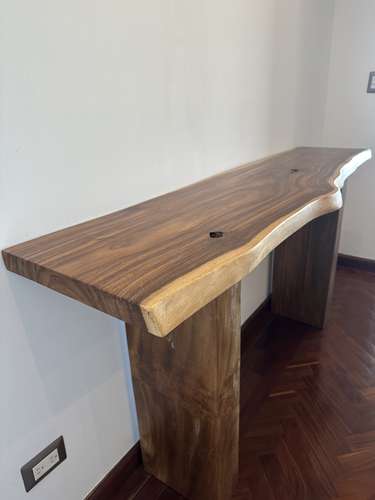 Mesa de Entrada en Madera Sólida (Natural)