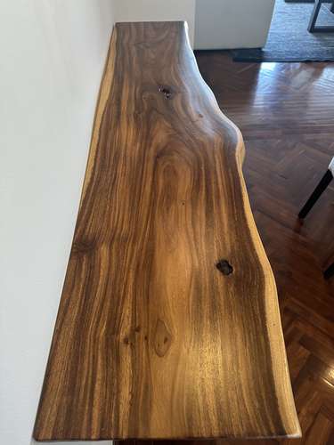 Mesa de Entrada en Madera Sólida (Natural) - Imagen 4