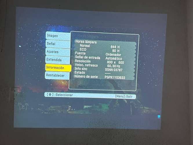 Proyector Epson PowerLite S12+ – 2800 lúmenes - Imagen 8