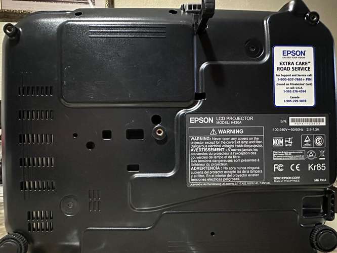 Proyector Epson PowerLite S12+ – 2800 lúmenes - Imagen 6
