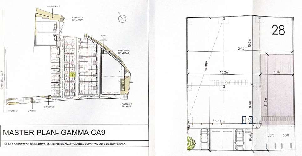 Renta de Bodegas NUEVAS en Parque Industrial GAMMA Km28.7 CA-9 Amatitlán - Imagen 9
