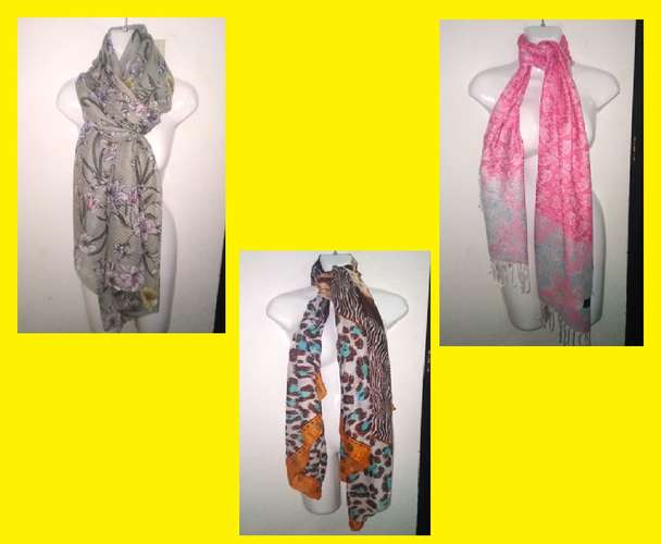 Pashminas y Pañoletas para dama