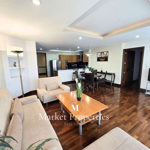 Apartamento amueblado en alquiler zona 10, 1 habitación, Santa María - Imagen 1
