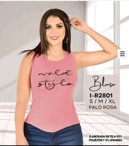 Blusas tipo camisetas con hermoso diseño   - Imagen 4