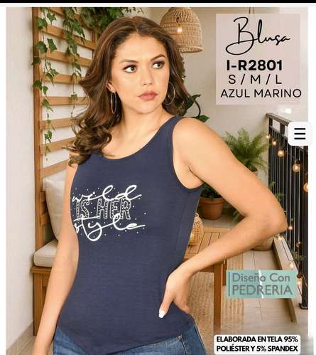 Blusas tipo camisetas con hermoso diseño   - Imagen 2