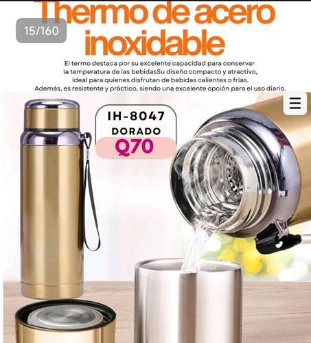Termos de acero inoxidable 
