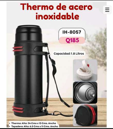 Termos de acero inoxidable 