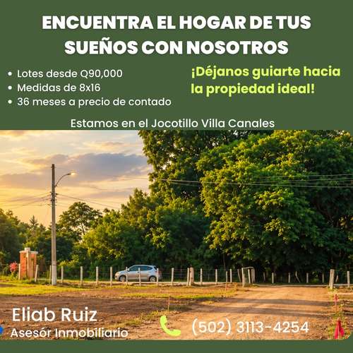 INVIERTE EN TU LOTE PROPIO