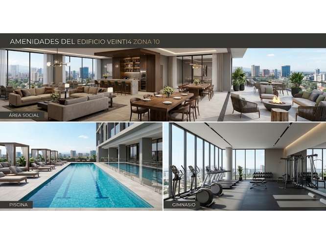  APARTAMENTO AMUEBLADO EN RENTA – 2 HAB | VEINTI4 | ZONA 10 - Imagen 16