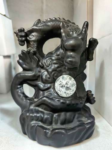 Base para incienso "Dragon con Esfera de Luz" - Imagen 4