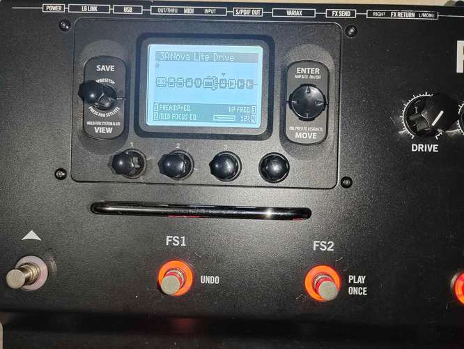 Pedalera Line 6 POD HD500X – Estado 10/10 (Q2,900)