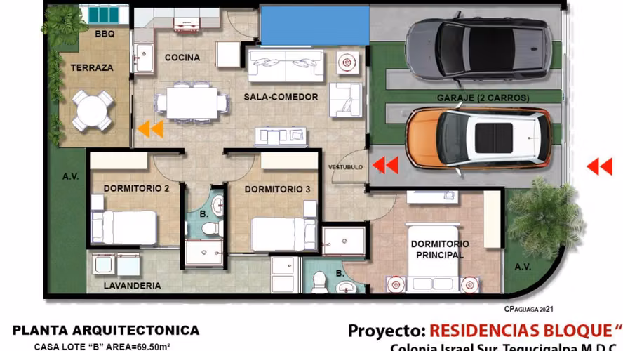 Encantadora casa en Israel Sur, COM