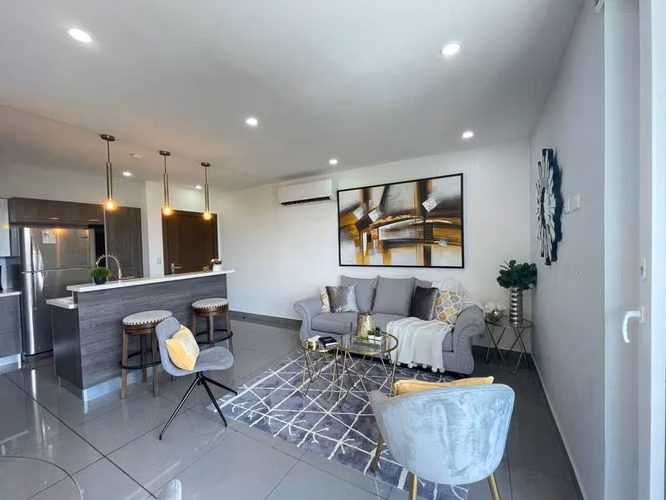 Apartamento de 3 habitaciones en el edificio de Terranova