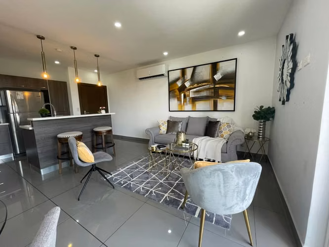Apartamento de 3 habitaciones en el edificio de Terranova