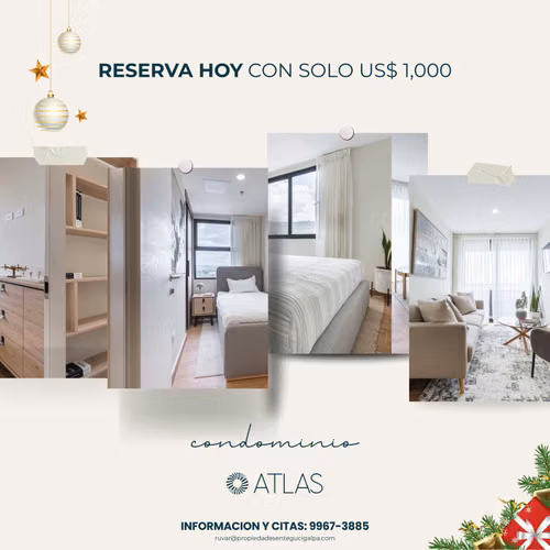 APARTAMENTO EN VENTA TORRE ATLASTEGUCIGALPA - Imagen 2