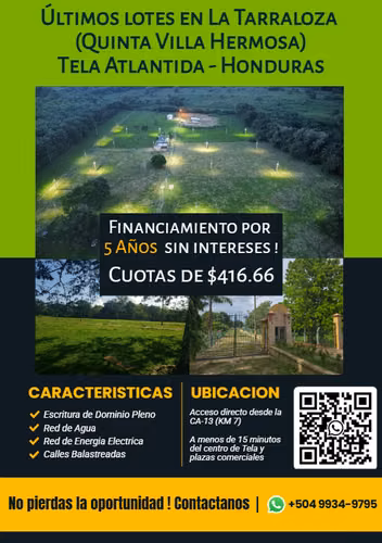 Plots for sale from 216 m², La Tarraloza (last ones)