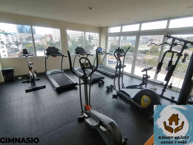 ALQUILO APARTAMENTO AMUEBLADO DE 2 HABITACIONES EN TORRE MODERNA EN COLONIA PALMIRA