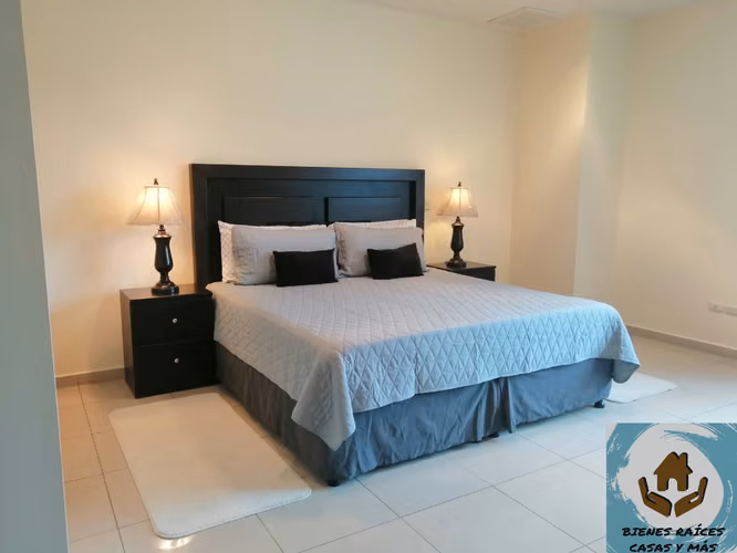 ALQUILO APARTAMENTO AMUEBLADO DE 2 HABITACIONES EN TORRE MODERNA EN COLONIA PALMIRA