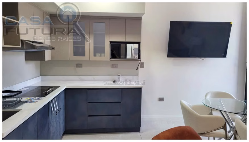 Apartamento FULL LUJO en Renta en Torre DOSS de 1 Habitacion con Muebles