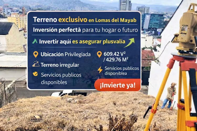 SALE OF LAND IN LOMAS DEL MAYAB