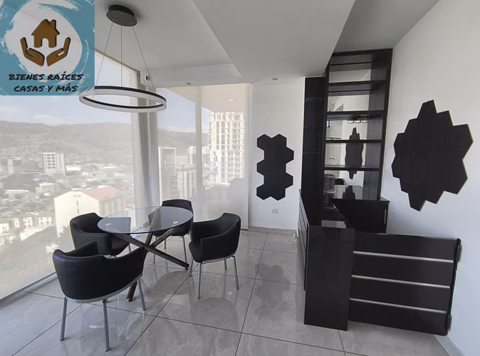 ALQUILO APARTAMENTO AMUEBLADO EN TORRE MODERNA CERCA DEL CENTRO CÍVICO GUBERNAMENTAL