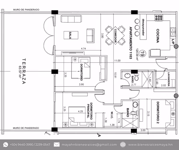 ¡Se vende apartamento en Costa Próceres, Tegucigalpa!