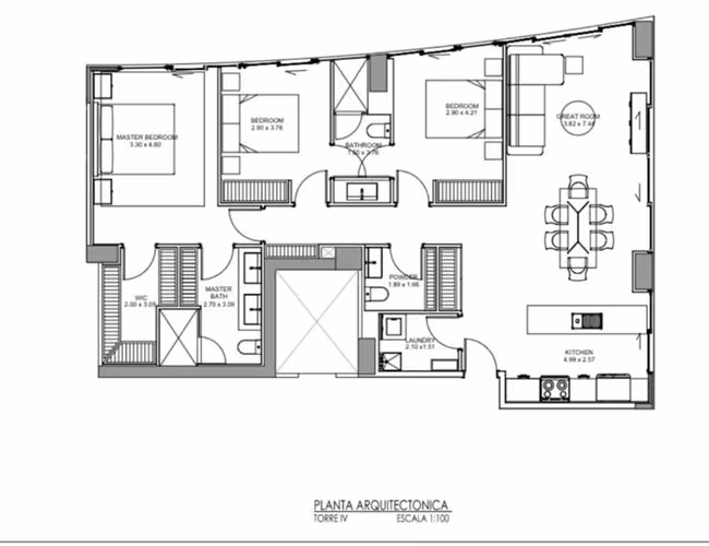 Sale of Apartment in Panorama IV - 3 Rooms + Flex Room