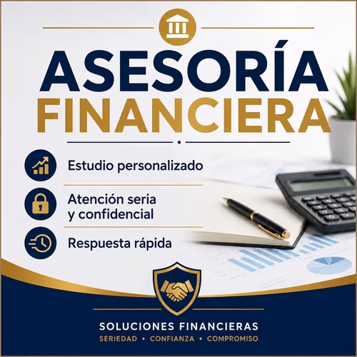 Asesoría financiera y apoyo para gestión de financiamiento