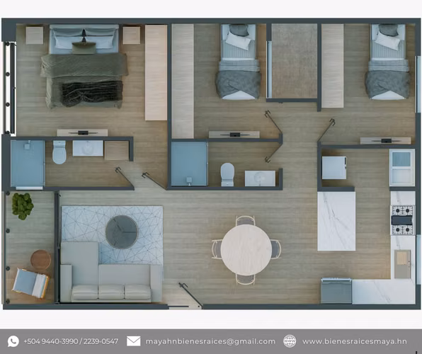 Preventa de apartamentos en Villa Toscana – Tegucigalpa