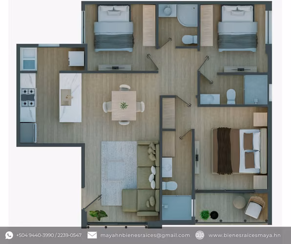 Preventa de apartamentos en Villa Toscana – Tegucigalpa