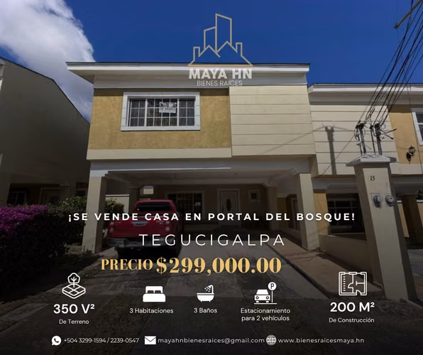 Se vende asa en Portal del Bosque, Tegucigalpa