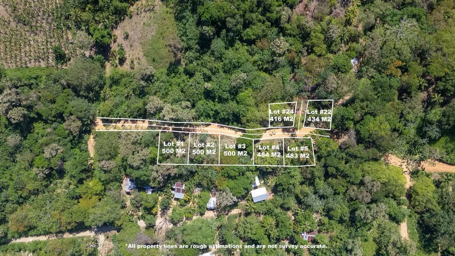 Land Lotes sold in Roatan