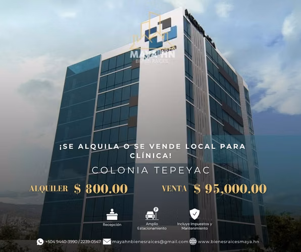 Local rental or sale for Clinica - MediPlaza Building