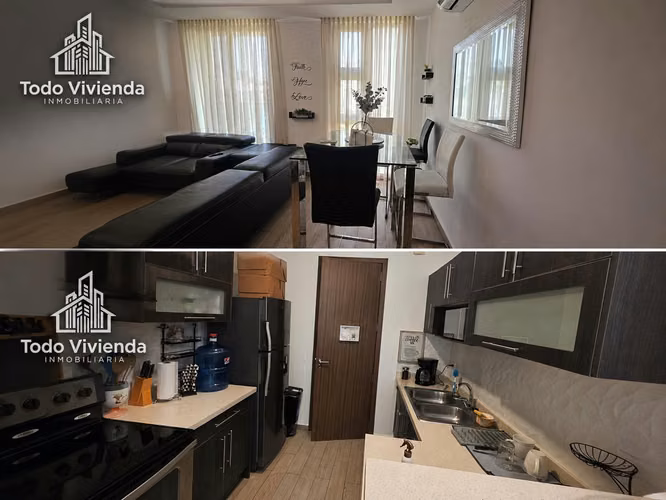 SE RENTA CONDOMINIO AMUEBLADO – TORRES DEL VALLE - Imagen 4
