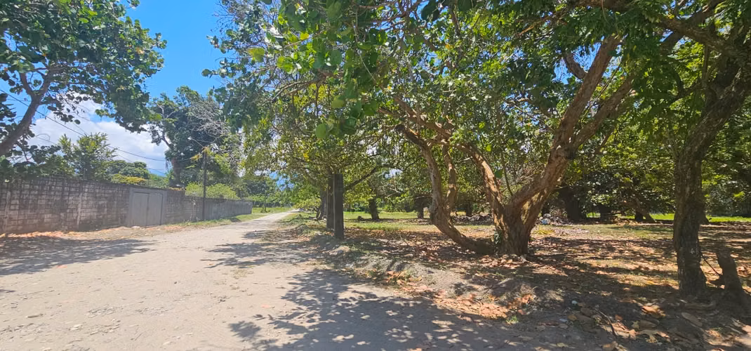 En Venta Terreno a la orilla de la playa.