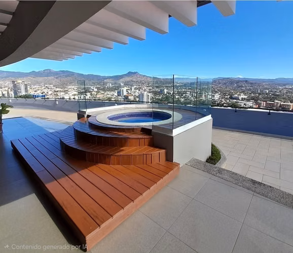 Torre en Lomas del Mayab,Amueblado,Centrico y Moderno,1 Hab+Parqueo+Area social - Imagen 8