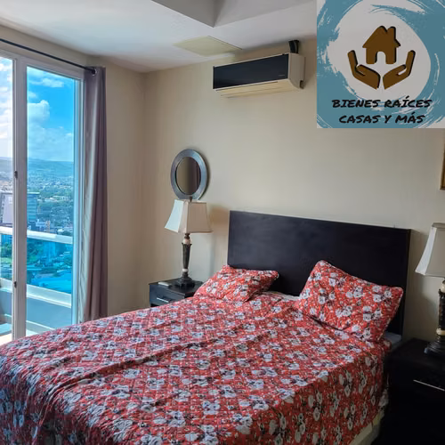 ALQUILER DE APARTAMENTO AMUEBLADO EN TORRE CON JACUZZI EN COLONIA LOMAS DEL MAYAB - Imagen 5