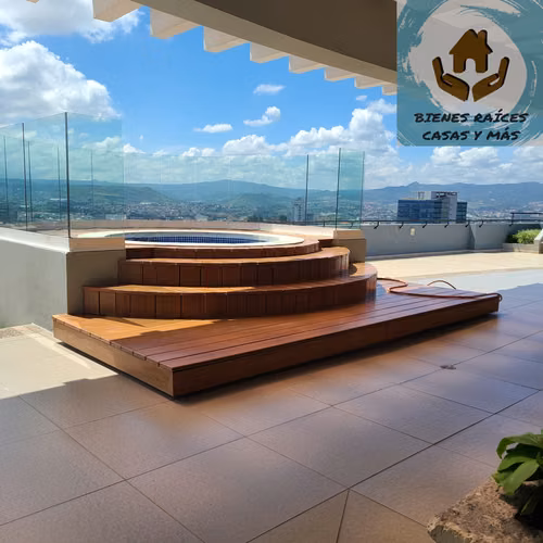 ALQUILER DE APARTAMENTO AMUEBLADO EN TORRE CON JACUZZI EN COLONIA LOMAS DEL MAYAB - Imagen 7