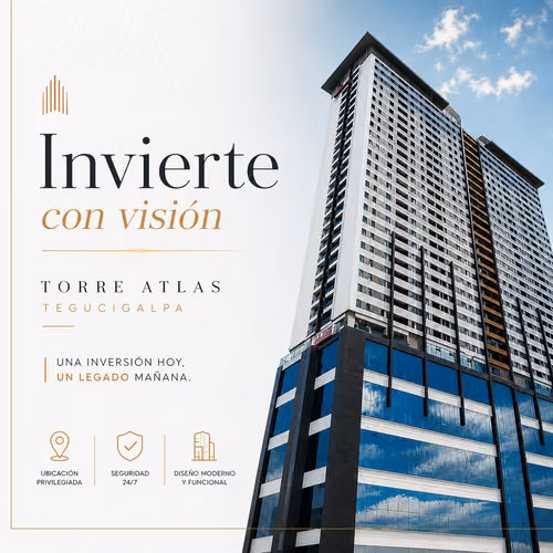 Apartamento en Venta | Torre Atlas | 2 Habitaciones | 56.4 Mt2