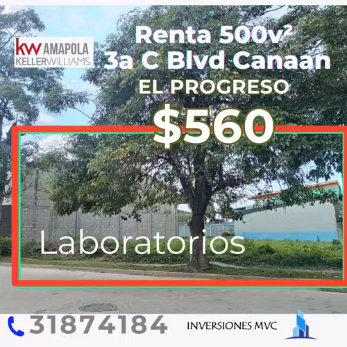 Lote a un costado Blvd Canaan, El Progreso, Yoro