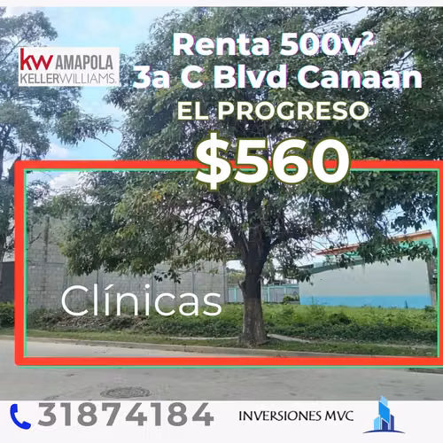 Lote a un costado Blvd Canaan, El Progreso, Yoro