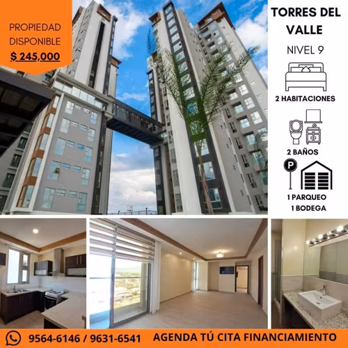CONDOMINIO TORRE DEL VALLE SAN PEDRO SULA
