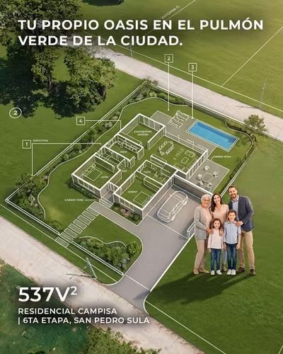 Lotes en Residencial Campisa Etapa 6 - Imagen 2