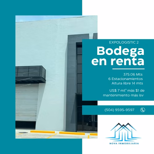 Bodega en renta en Expologistic 2